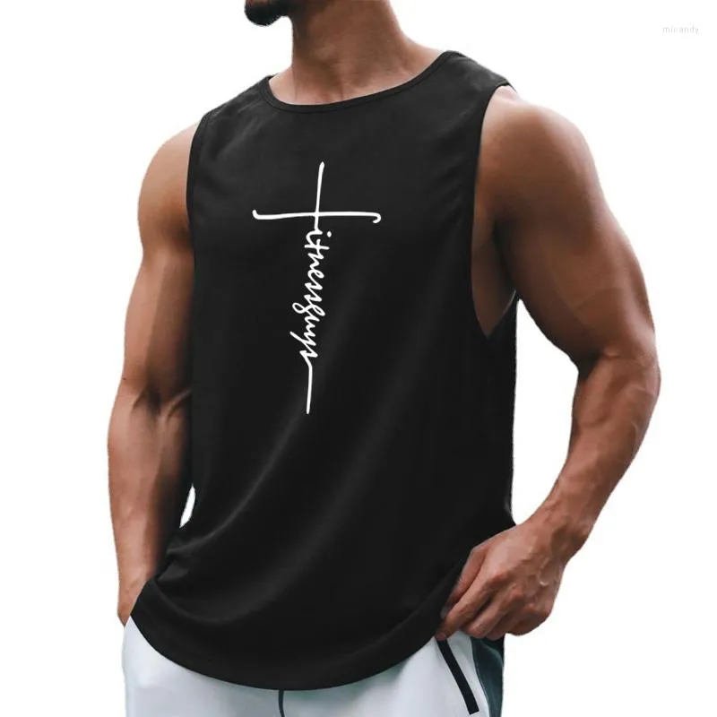 تتصدر دبابات الرجال Musclegys Gym Clothing كمال الأجسام من الرجال شبكات كرة السلة بلا أكمام قميص اللياقة البدنية