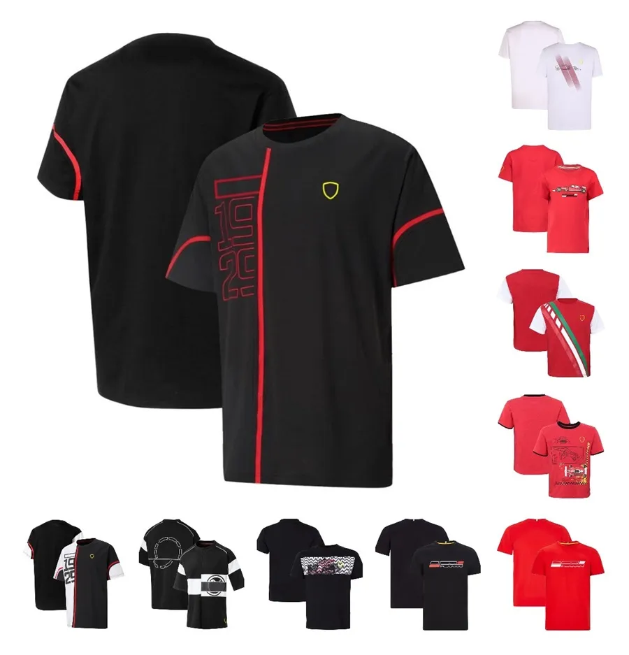 Formula 1 Team Fans T-shirt F1 Racing T-shirts Summer Casual Round Neck Breathable Tee Outdoor Sports Quick Dry Jersey Plus Size
