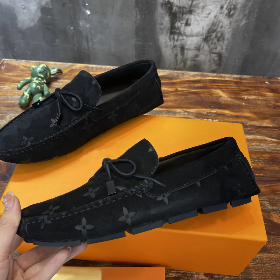 Mit Box Major Driver Estate Loafer Schuhe Designer Herren Arizona Hockenheim Loafers Geprägte Mode Le louisely Geldbörse vuttonly Umhängetasche viutonly vittonly JV8Q