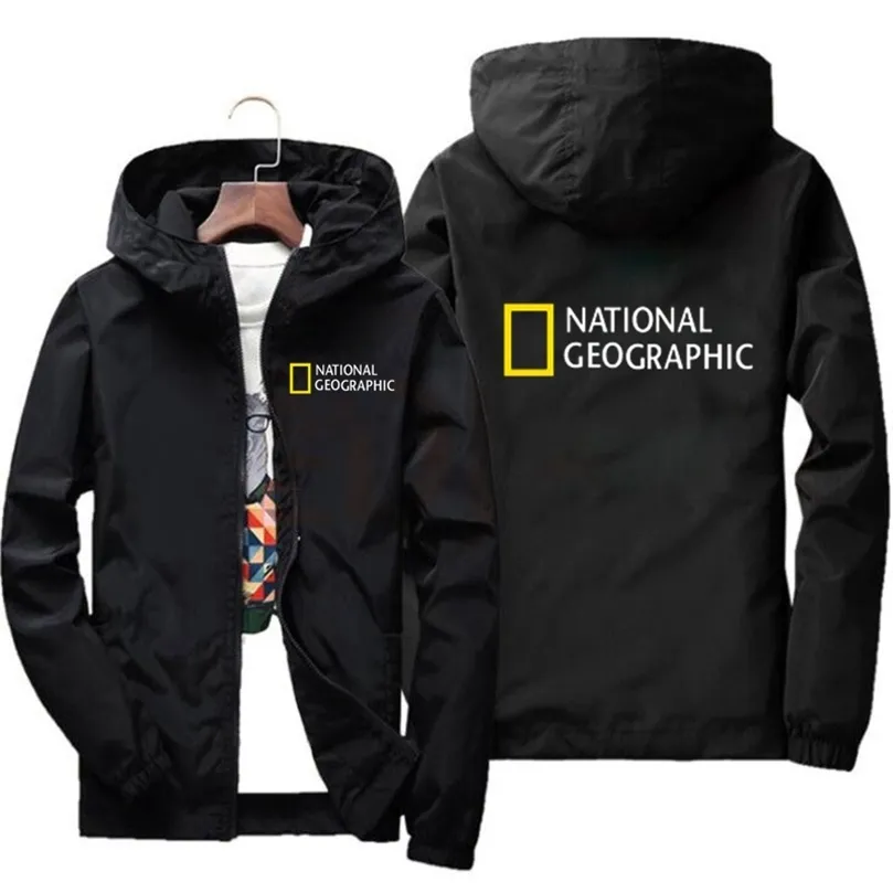 Chaquetas para hombre National Geographic Jacket Mens Survey Expedition Scholar Top Jacket Moda para hombre Ropa al aire libre Divertida sudadera con capucha 220908