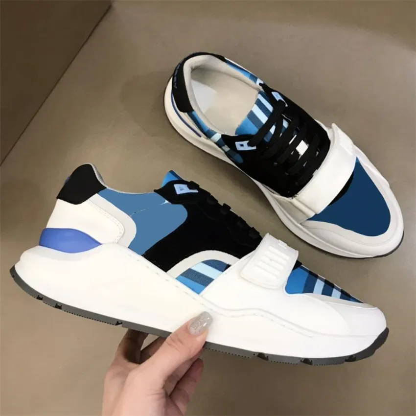 Designer Sneakers Striped Casual Shoes Vintage Trainers Women Mens Fashion Lattice Brand shoe Men Outdoor Classic Tassel Flats With Box