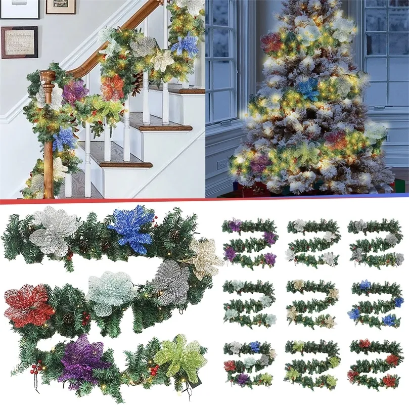 Autres fournitures de fête d'événement décorations de joyeux Noël pour la maison ornements guirlande année Noel porche signe noël porte décor suspendu Navidad # T2G 220908