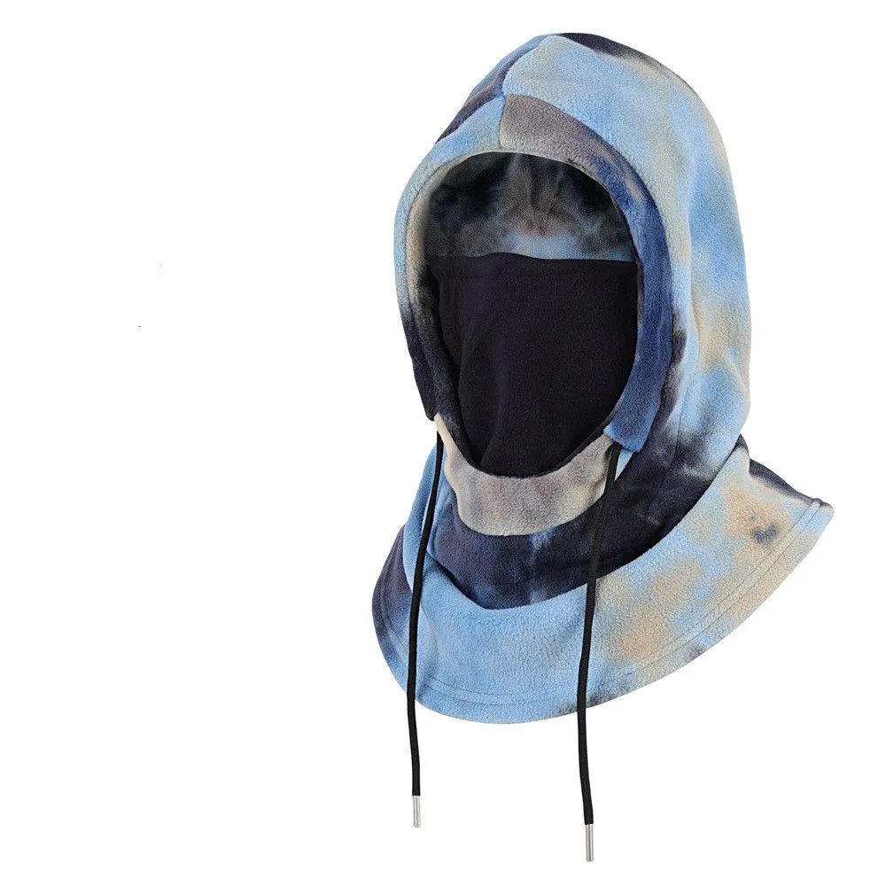 Winter Warm Mask Riding Ski Hat Protection Capuz do capa do vento e ￠ prova de frio uma capa de l￣ de captura