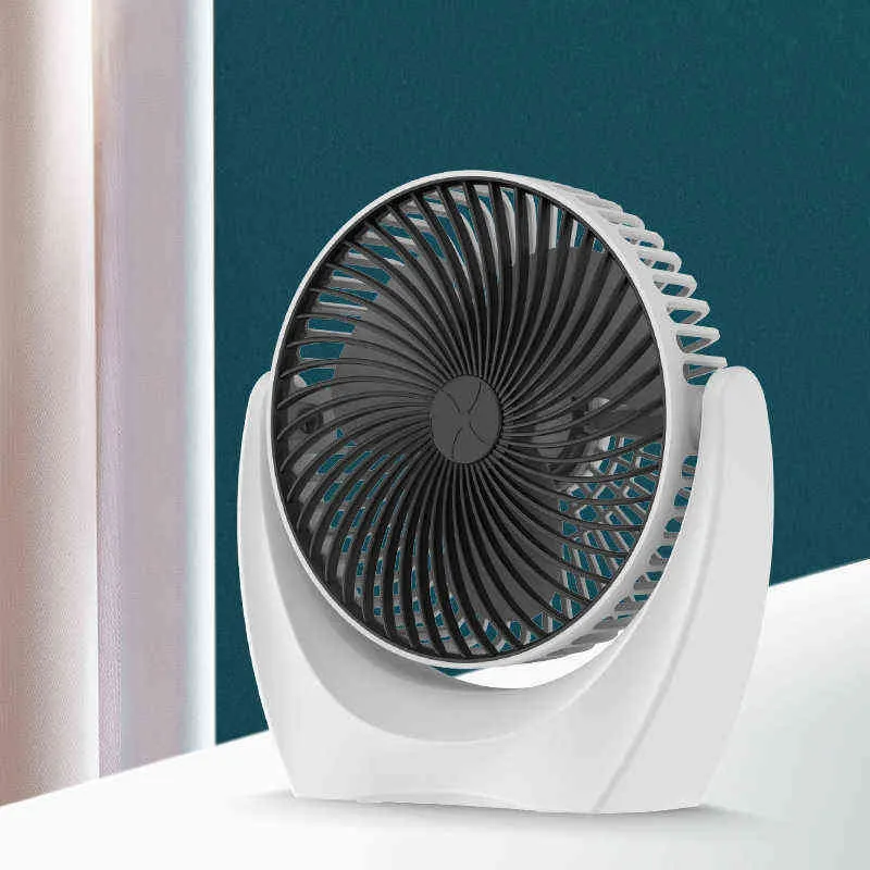Portable Mini USB Small Desk Fan Kmart With Strong Airflow, Whisper