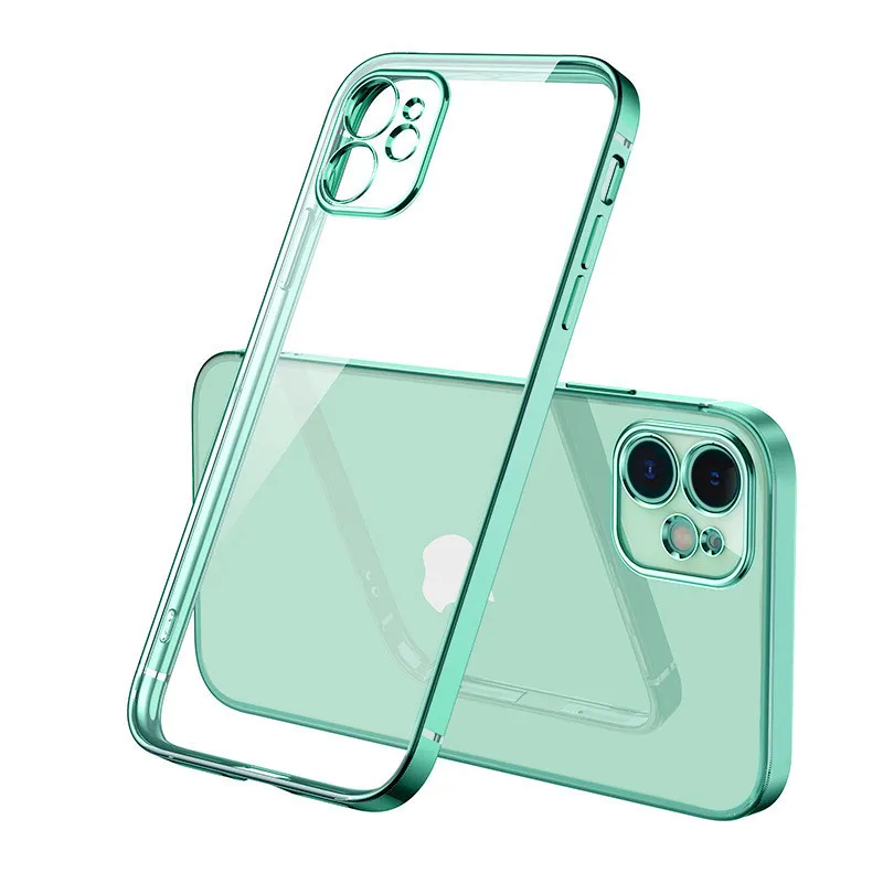 Fashion Transparent Telefle Case na iPhone 14 Pro Max 13 12 11 x