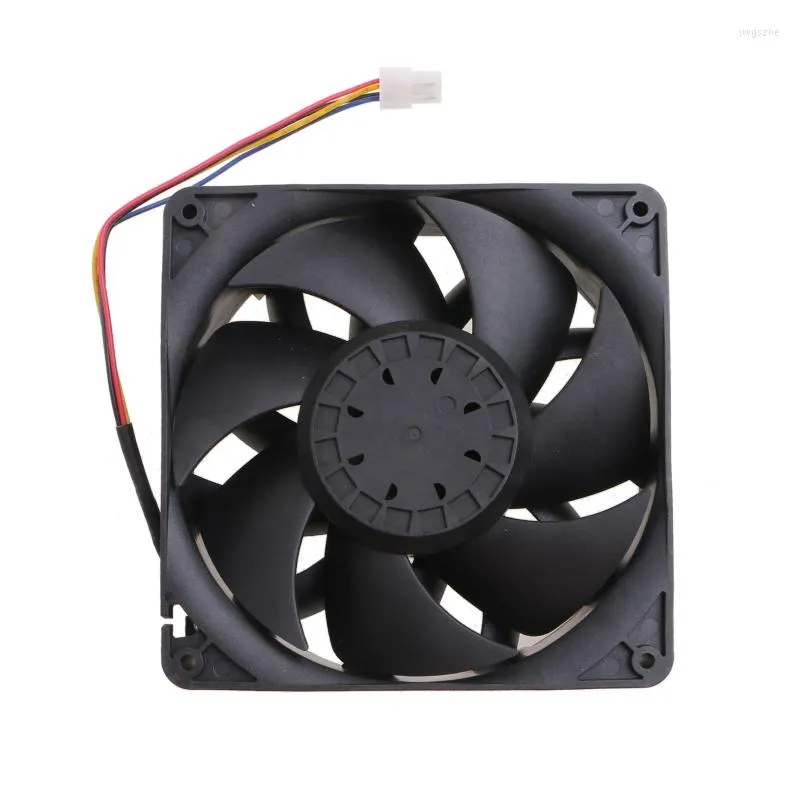 Cabos de computador Ventilador de resfriamento de alta potência 4 pinos KZ14038B012U Compatível com WhatsMiner 12V 7.2A 14 cm M20S M21S Cooler industrial