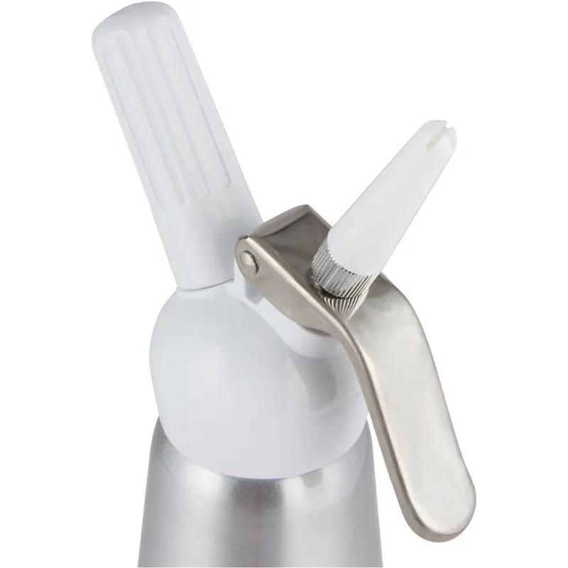 500ML Cream Dispenser Whipped Whipper Artisan Cream Whipper with Decorating Nozzles Made of Aluminum