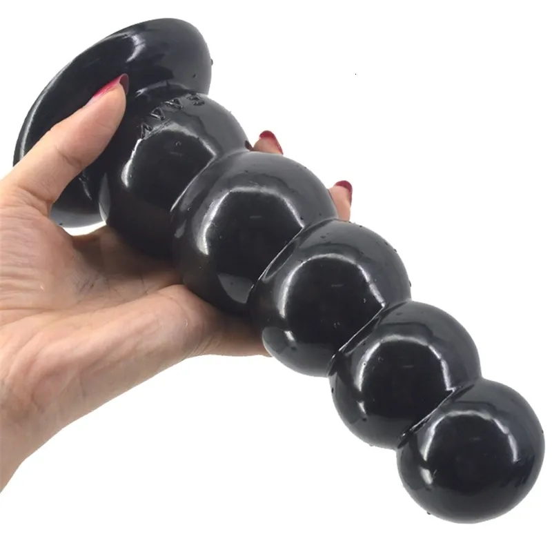 Sex leksaker massager sucker anal p￤rlor leksaker kvinnor m￤n lesbiska enorma dildo rumpa pluggar manlig prostata massage kvinnlig anus expansi