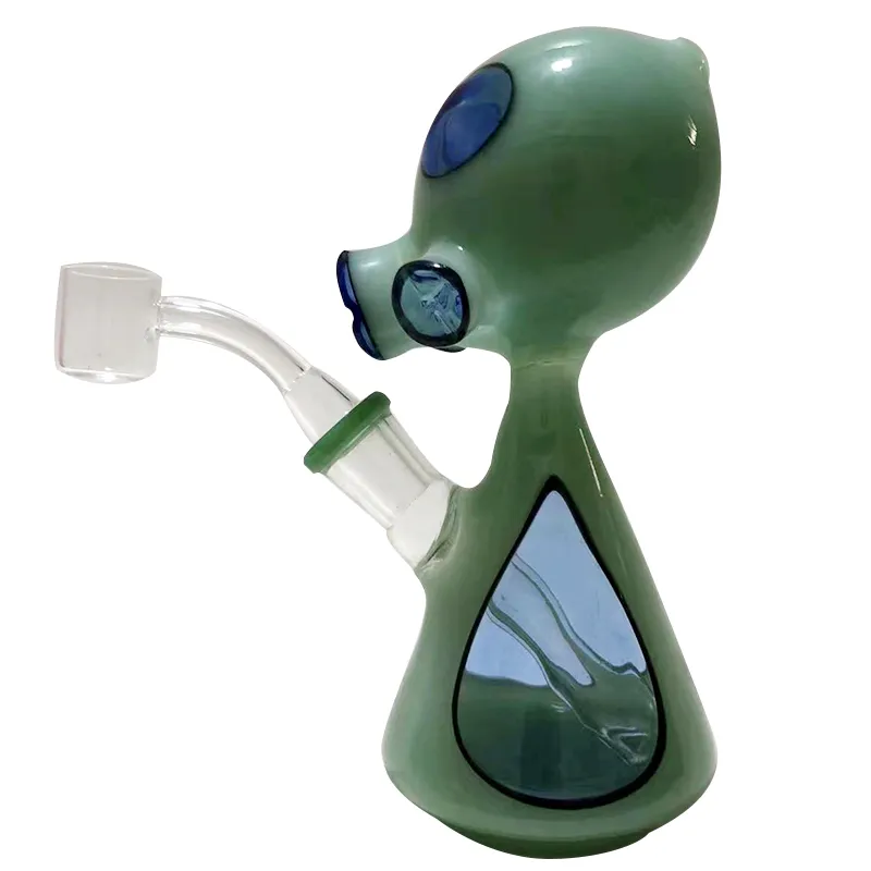 Accesorios para fumar Hookah con filtro a mano pura aproximadamente 157 mm de alto material de vidrio de borosilicato