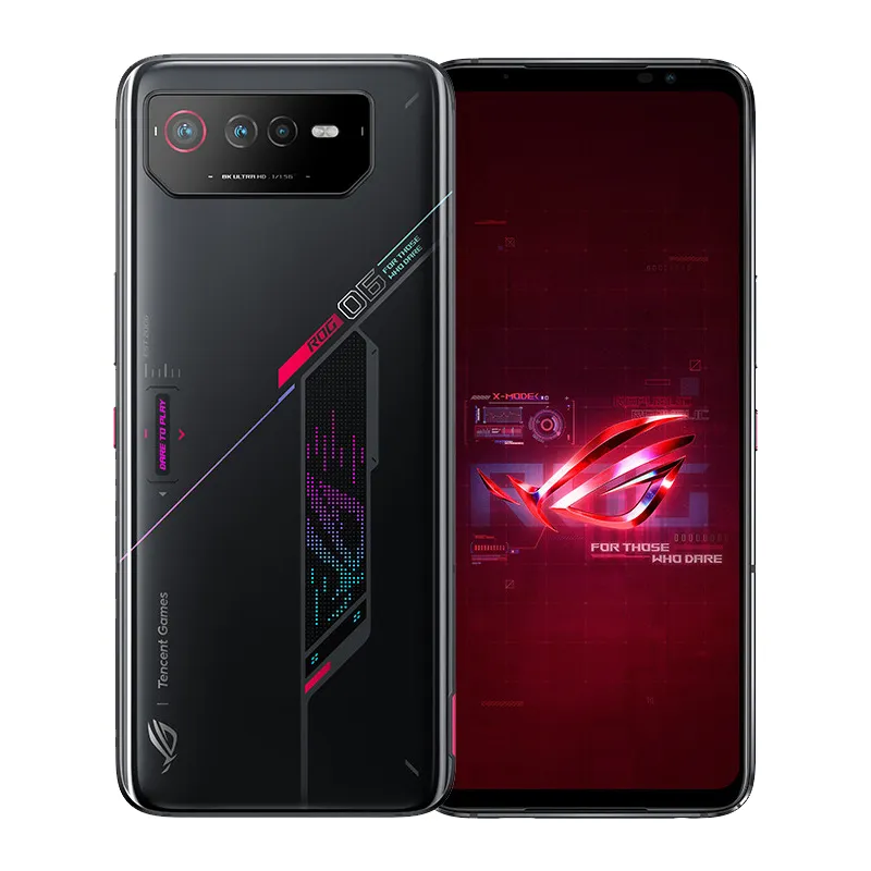 Orijinal Oppo Asus Rog 6 5G Cep Telefonu Oyunları 12GB 16GB RAM 128GB 256GB 512GB ROM Snapdragon 8 50mp NFC Android 6.78 "E-Sporlar Ekran Parmak İzi Kimliği Yüz Akıllı Cep Telefonu