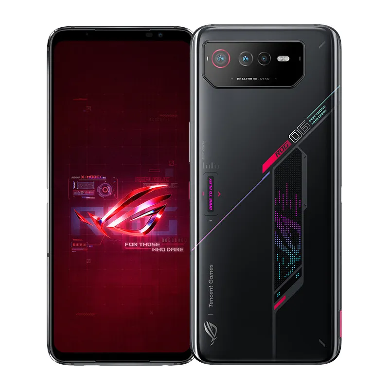 Original Xiaomi ASUS ROG 6 5G Handy Gaming 12GB 16GB RAM 128GB 256GB 512GB ROM Snapdragon 50.0MP Android 6,78" E-Sports Bildschirm Fingerabdruck ID Gesicht Smart Mobiltelefon