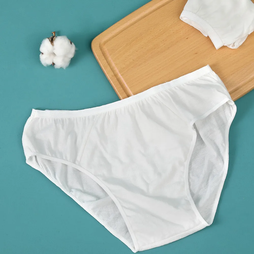 Tanga jetable femmes blanc, taille uni, 1 pièce