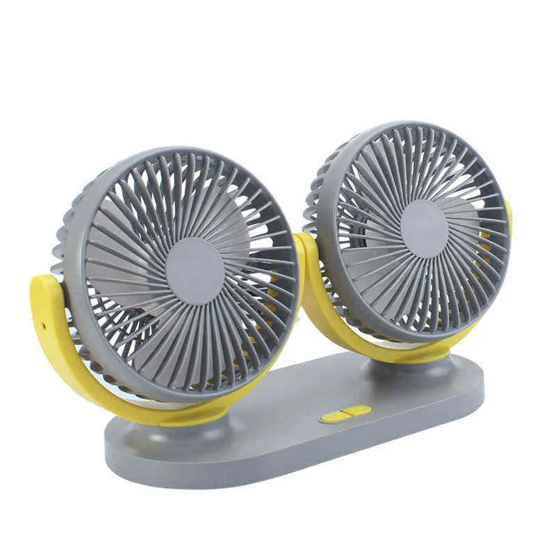 Portable Mini Car Fan 360 Degree All Round Adjustable Auto Air Cooling