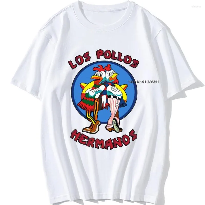 الرجال تي شيرت الرجال # 39 ؛ s مضحك أزياء تي شيرت LOS POLLOS Hermanos تي شيرت الرجال الصيف الإخوة قصيرة الأكمام المتضخم لينة قميص قمم