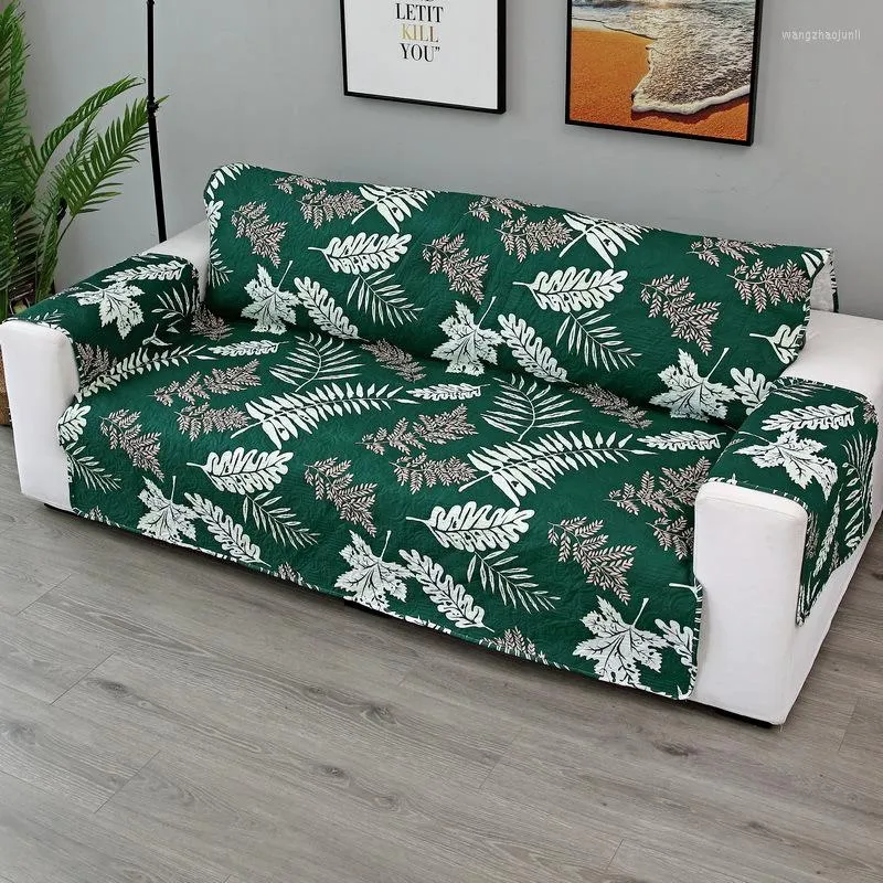 Stuhlhussen Gummiband Sofa Couchbezug für Wohnzimmer Loveseat Überwurf Haustier Möbelschutz rutschfeste Schonbezüge 1/2/3 Sitz
