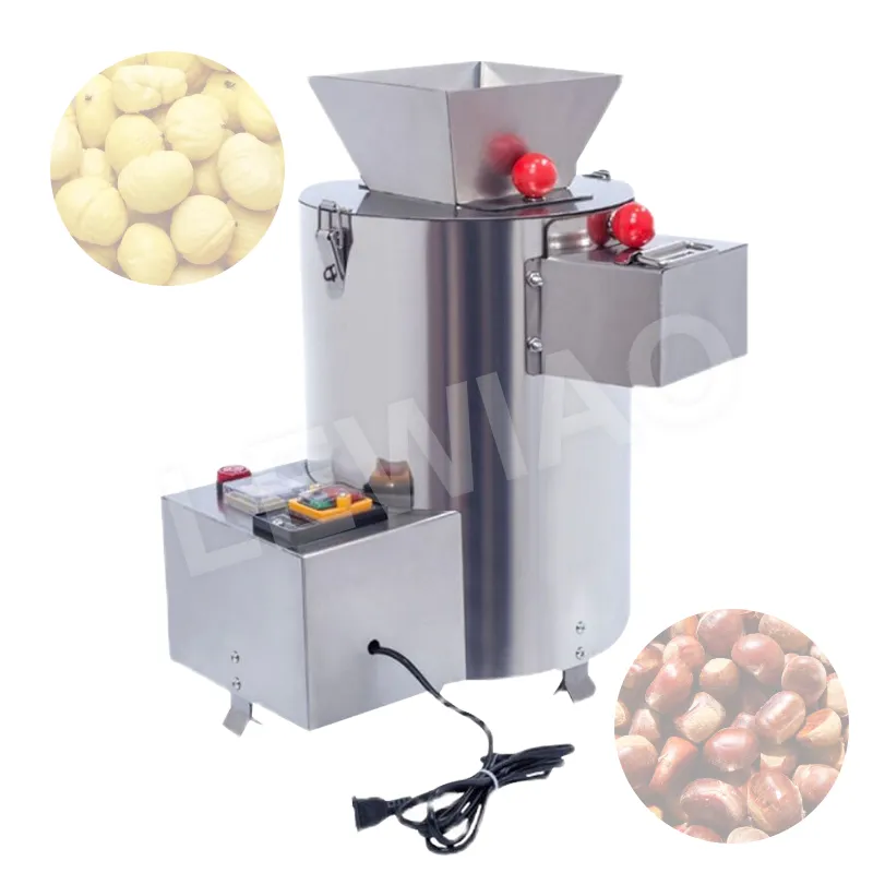 Lewiao Commercial Chestnut Peeling Shelling Machineステンレス鋼労働貯蓄キッチンツール175kg/h