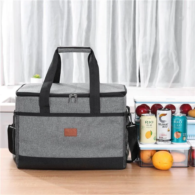 Duffel Bags Portable Lunch Bag For Women Cooler Kids Men Waterproof Box Thermal Bento Pouch Container School Food