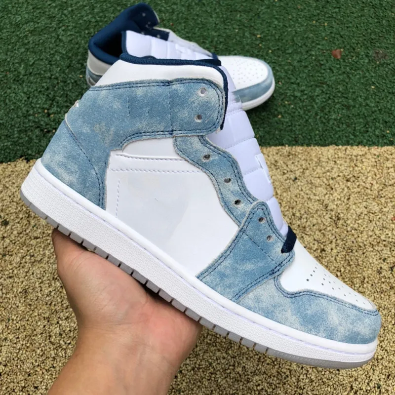 1S Mid Rench Blue Fire Red Basketball Shoes 2023 Sneaker Trainer Size