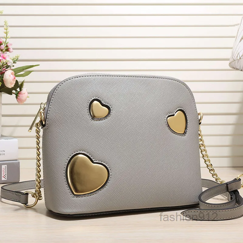 Evening Bags free fashion handbags european and american style 8 color shell bag letter decorative shoulder bag chain pu leatherMulti Pochet