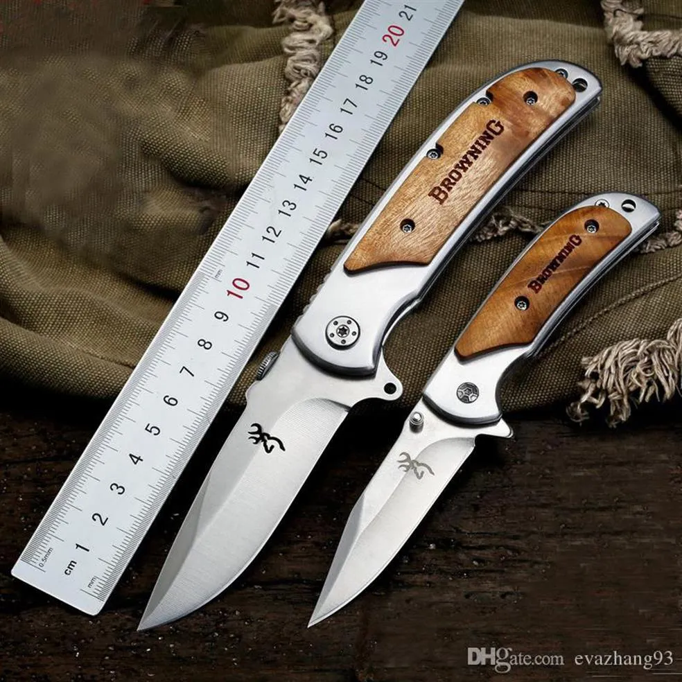 Высококачественное Браунинг 338 Небольшие карманные складные ножи 440C 57HRC Тектическое выживание для кемпинга EDC Tools Tool