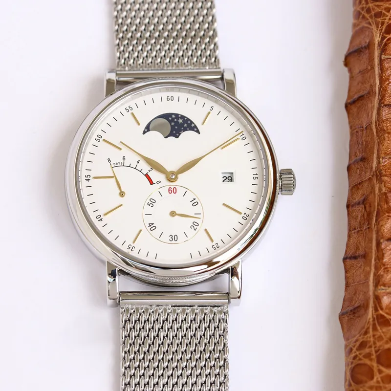 Mens Watch Automatic Mechanical Movement Watches 45mm Fashion Business Waterproof Wristwatch Montre De Luxe