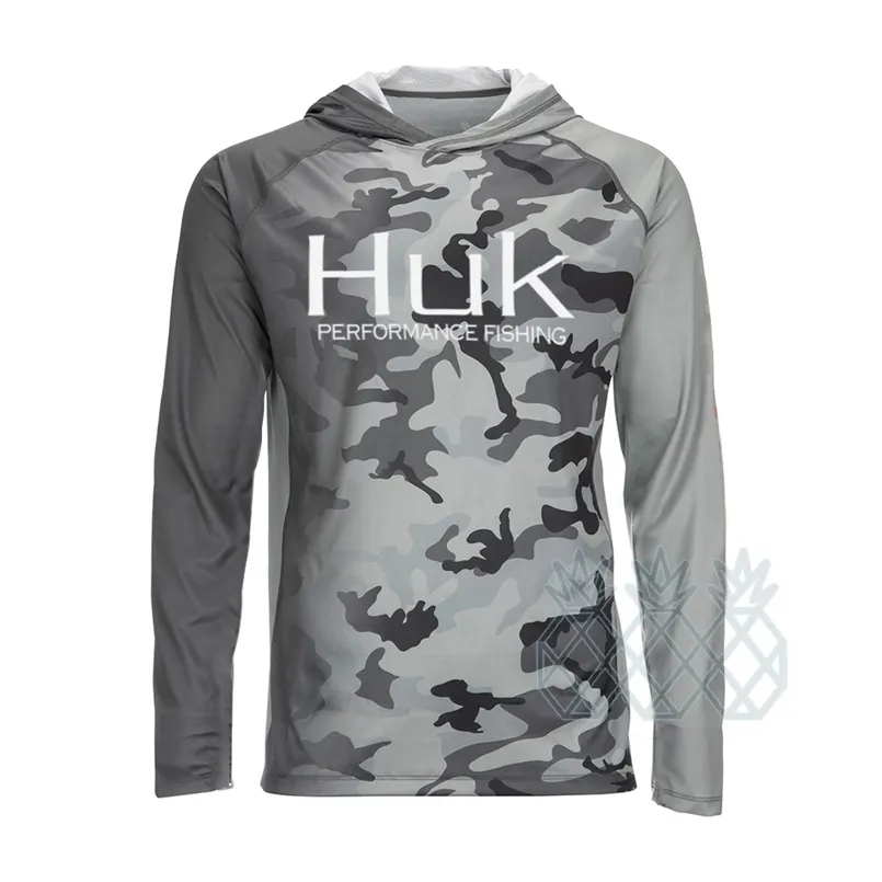 Outdoor Shirts HUK Fishing Shirt Summer UPF50 Performance T Shirt Hood Long  Sleeve Fishing Hiking Breathable Fishing Clothing Camisa De Pesca 220909  2024 from lian09, $49.07