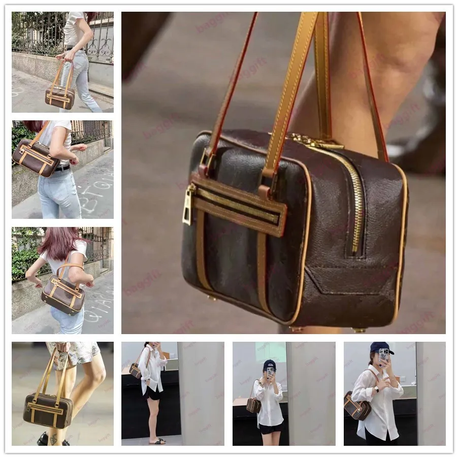 Sacs à bandoulière M46321 Vintage CITE Bag Trunk Totes Cross body épaule sac à main luxe monogrammes Lady Messenger caméra rabat sac à main boîte porte-documents