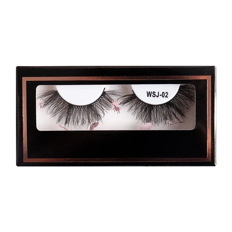 Hand Made Reusable Multilayer False Eyelashes for Halloween Messy Crisscross Thick Curly Lovely 3D Fake Lashes Full Strips Eyelash Extensions Makeup DHL