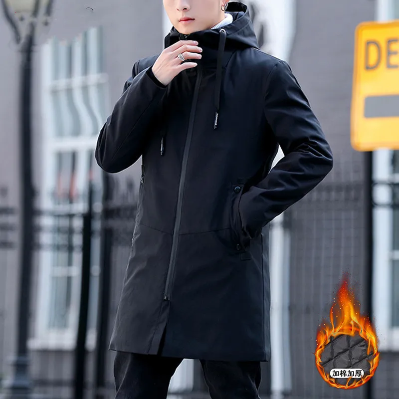 Mens thigh length parka hotsell