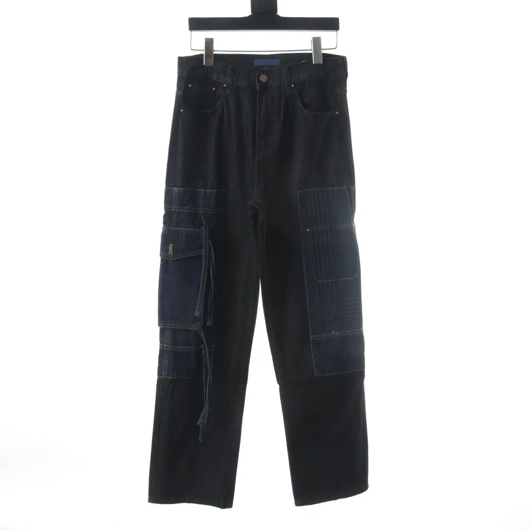 Herren-Hosen in Übergröße, 2022 SS, ungewaschene Selvedge-Jeans für Herren, rohe Denim-Jeans, Indigo, kleine Menge, Großhandelspreis, japanischer Stil, Baumwolle, Japan, ROT, D4