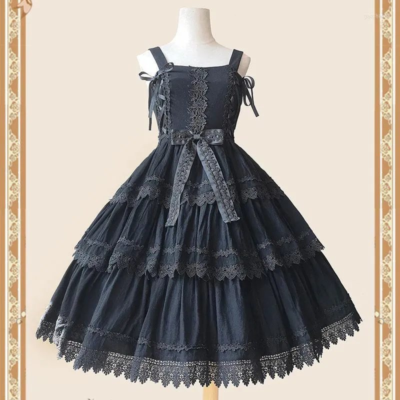 Casual Dresses Sweet Layered Lolita JSK Dress Classic Party av Infanta