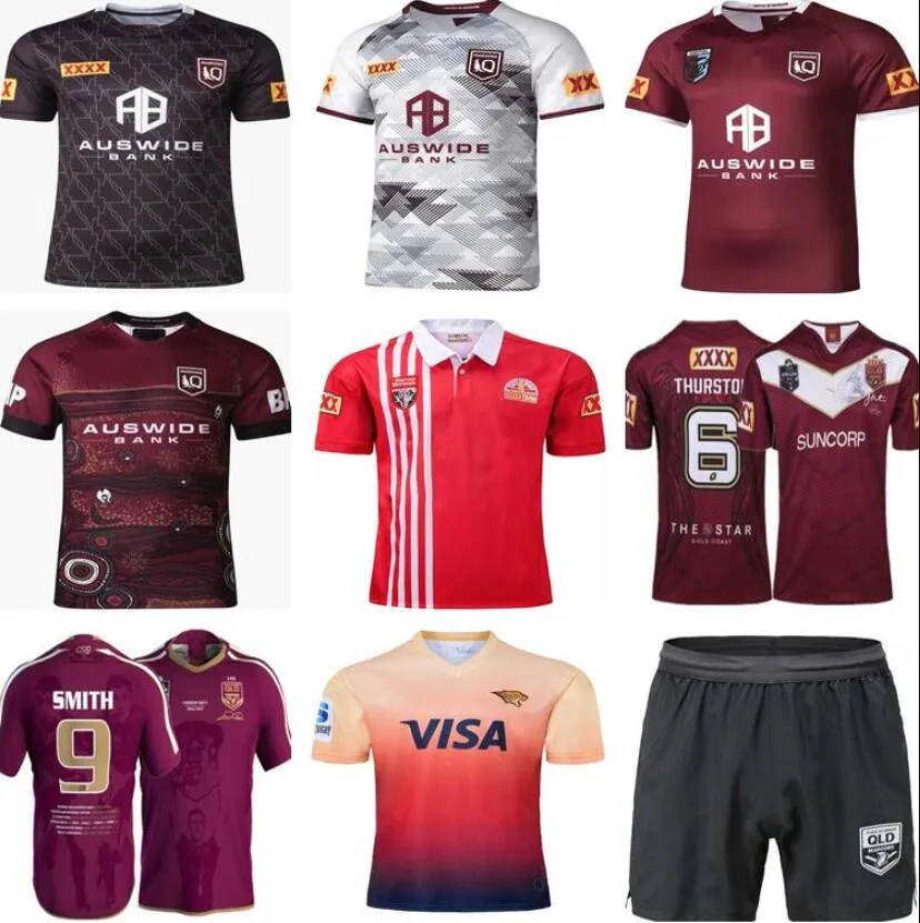 2021 2022 2023 Queensland Maroons RUGBY JERSEY 22 23 Maillot Malou JAGUAR INDIGNEOUS TRAINING JERSEYS