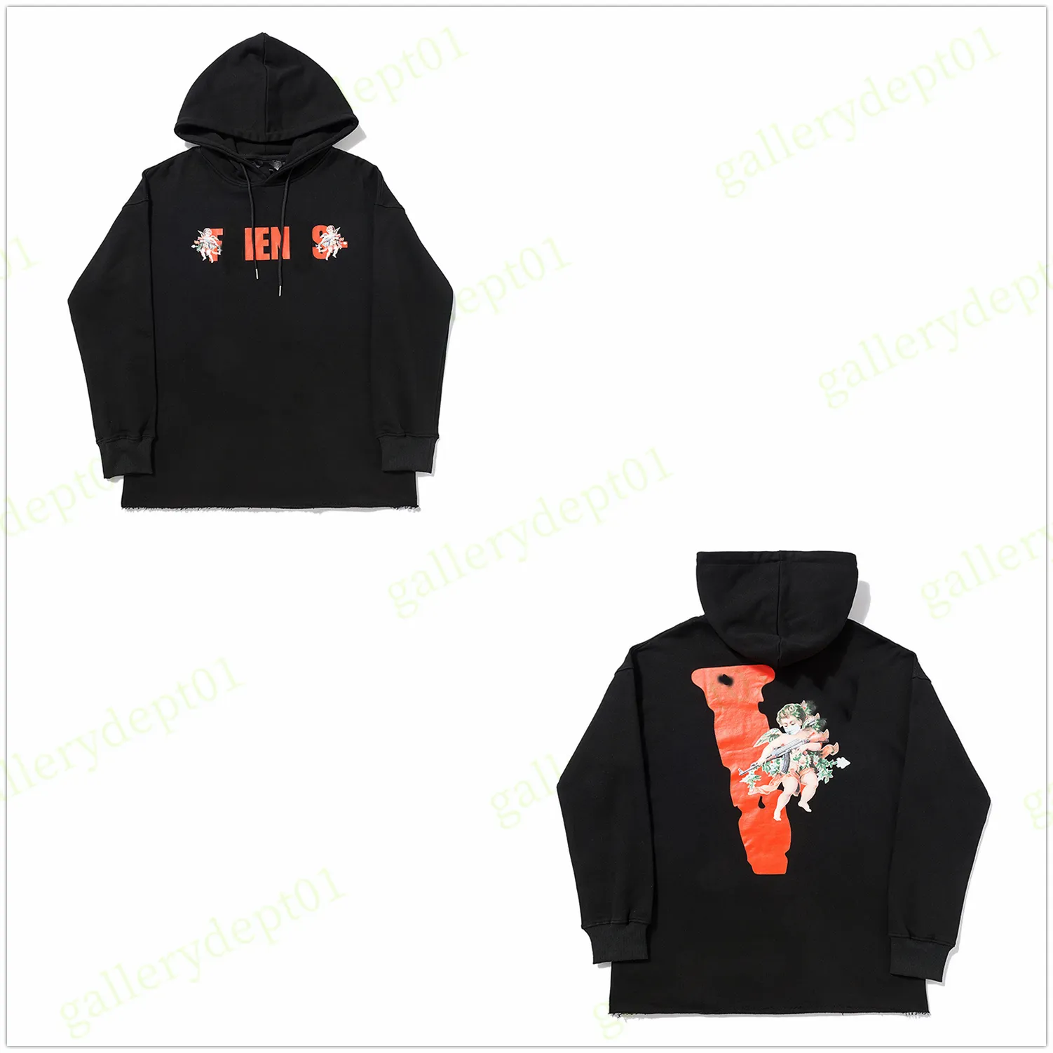 Mens Hoodies Tasarımcı Hoodie Kelebek Baskı Kadınlar Sweatshirts Hip Hop High Street Hoodie Erkekler ve Kadınlar İçin Traend Sweaters Büyük Boyutlu Uygun Kapüşonlu Fleeces Hoodys