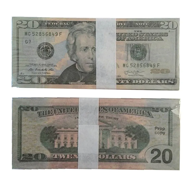 Currency Quality American 100 Paper Money Atmosphere Icslp Wholesale Free Props 20-3 Shipping Pieces/package Bar High Dolla Kfbiw