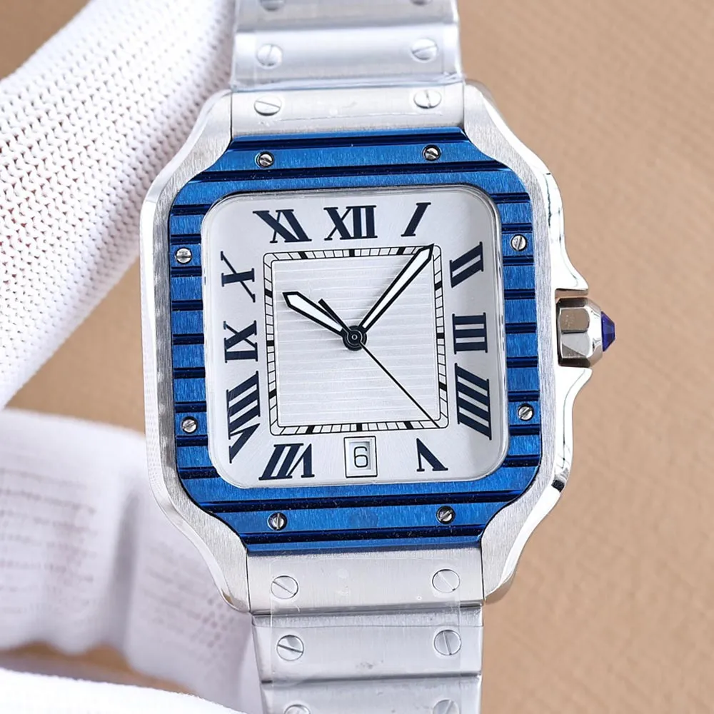 Orologio da uomo orologi meccanici automatici impermeabili a zaffiro da 40 mm uomini orologi da polso da polso in acciaio inossidabile polso da polso di moda montre de luxe