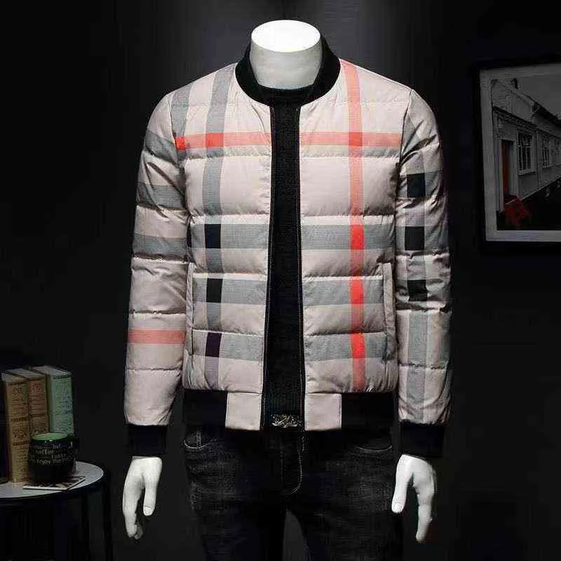 Men's Down Parkas Nouvelle veste d'hiver Modes de mode masculine pour vêtements Extérieur-Toddler Coat Y22