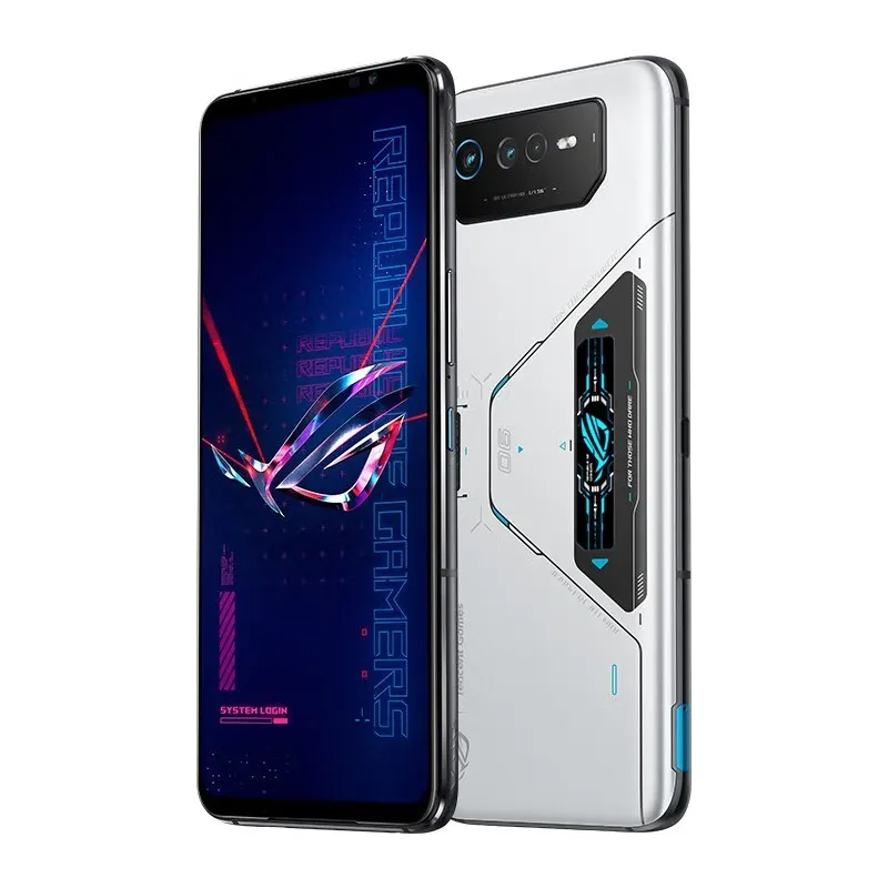 Oryginalne Vivo Asus Rog 6 Pro 5G Telefon komórkowy Gier 18 GB RAM 512 GB ROM Snapdragon 50.0MP NFC 6000MAH Android 6.78 "E-Sport Screen Identyfikator odcisku palca Twarz Smart CellPhone