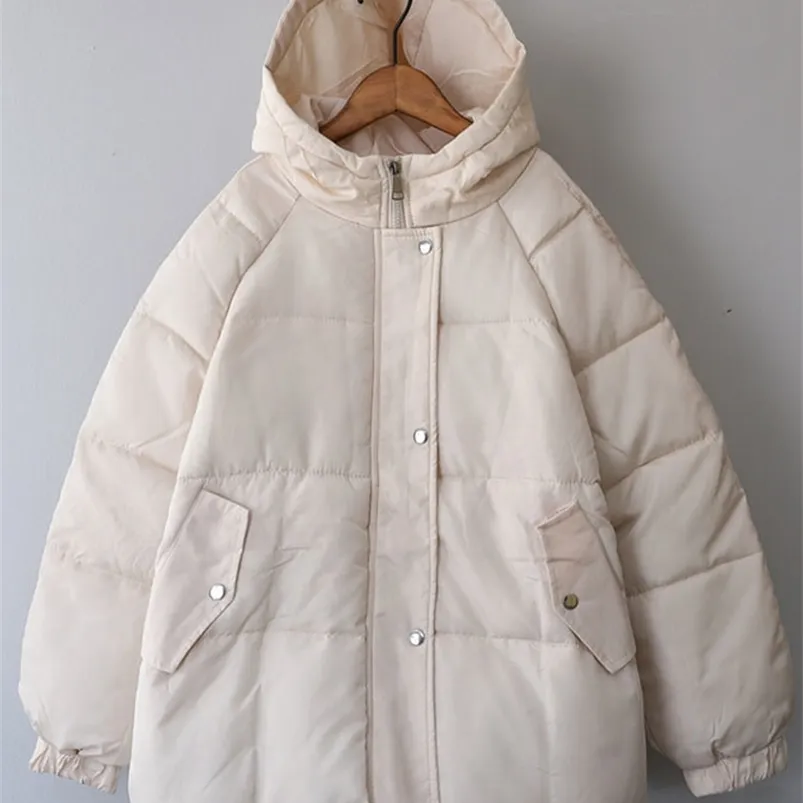 Parkas pour femmes Syiwidii Manteau d'hiver Femmes Veste Parkas Épais Automne Noir Surdimensionné Violet Puffer Bulle À Capuchon Harajuku Vêtements Lâche 220909