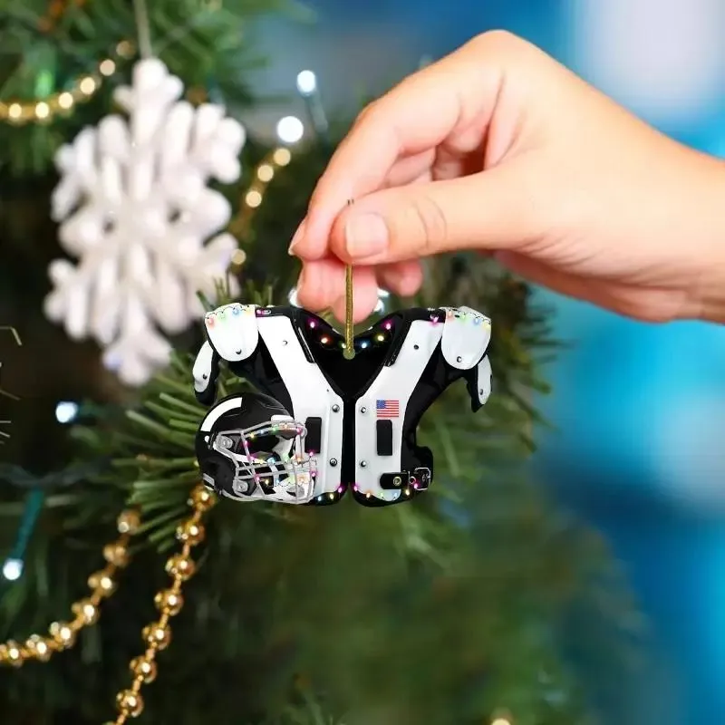 21-Piece Football DIY Keychain Set – Customizable Charms, Helmet Keychain & Funny Bag Pendants For Football Fans - View #6