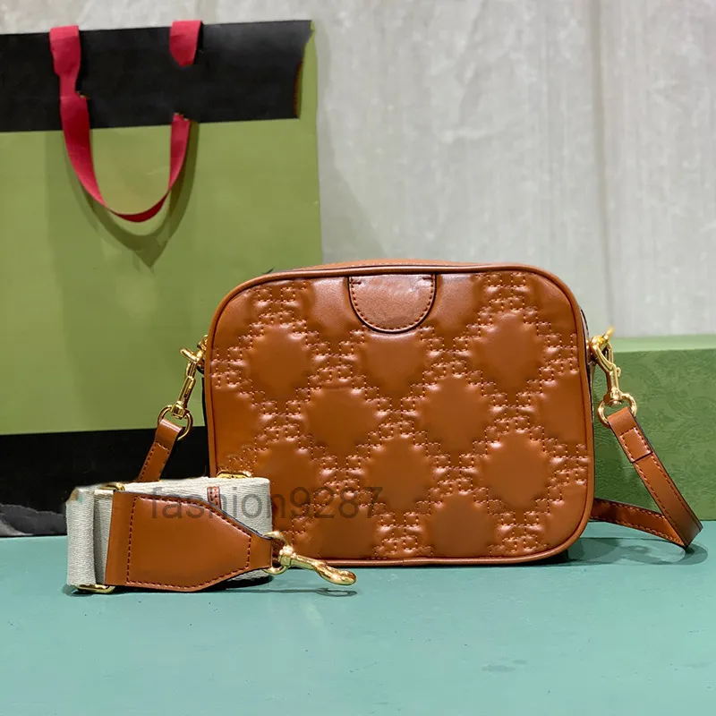bolsas de grife Matelasse bolsa de ombro retangular com motivos geométricos texturizados bolsas de couro com 2022 de alta qualidade