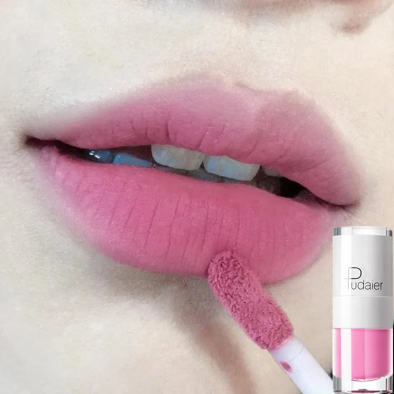 Lip Gloss 12 Colors Matte Velvet Waterproof Long Lasting Not Easy To Fade Liquid Lipsticks Sexy Red Makeup Cosmetics