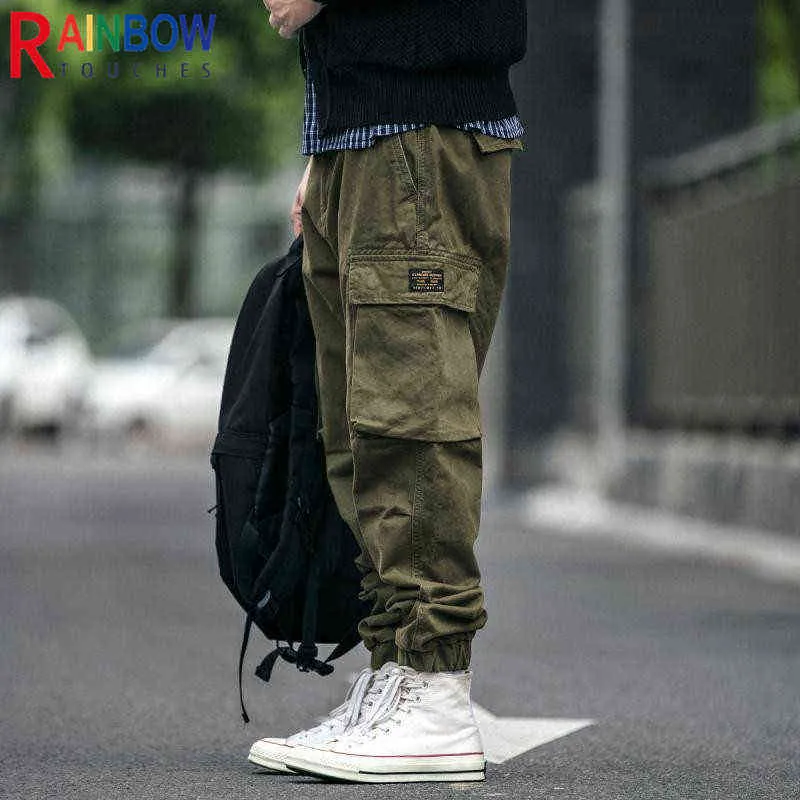 Pantalones de hombre Rainbowtouches Hombres Pantalones cargo Nueva moda casual Monos deportivos Pantalones al aire libre Bolsillo grande para hombres