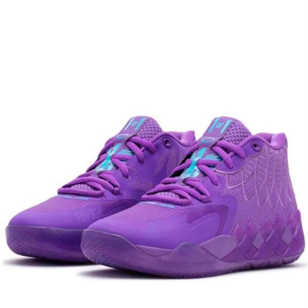 LaMelo Ball Queen City Men Basketball Shoes S MB1 Purple Glimmer Pink