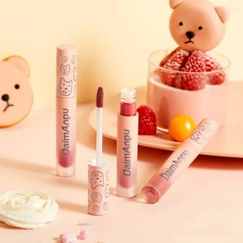 Lip Gloss Mirror Lipstick Matte Texture Waterproof And Sweat Resistant Rich Color Long Lasting Moisturizing Makeup