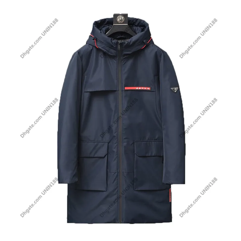 22fw Italië beroemde luxe mannen lang naar beneden jassen noordelijke winterkap jas rood label comfortabel en warme jas zakelijke casual man kleding m-3xl n2j3