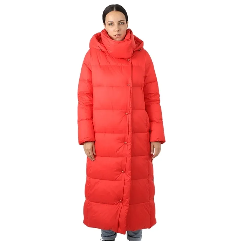 Damen-Daunenparka, langer Daunenparka mit Kapuze, Steppmantel, für Damen, Bürodame, Baumwollkleidung, warme Mode, Top-Qualität, 19-079 220909