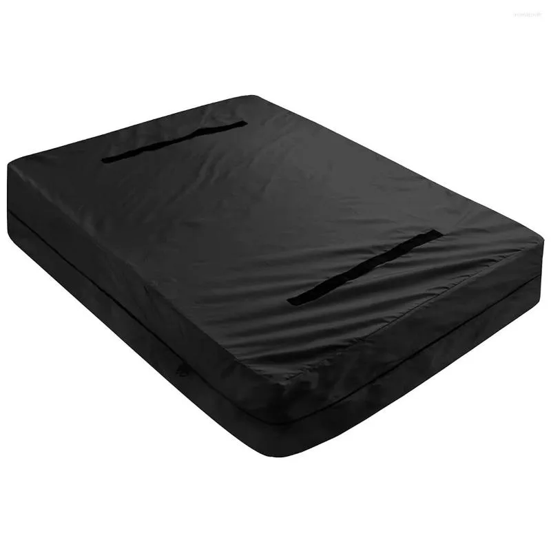 Storage Bags L Large Mattresses Bag For House Moving And Black 210D Waterproof Oxford Mattress Cover Reusable Air