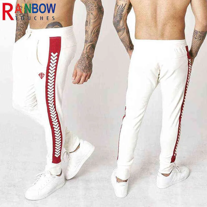 Pantalons pour hommes Rainbowtouches Nouveau Printemps Et Automne Casual Fitness Longueur Pantalons Entraînement Sportif Pour Hommes Courir Couleur Unie Crayon Pantalon T220909