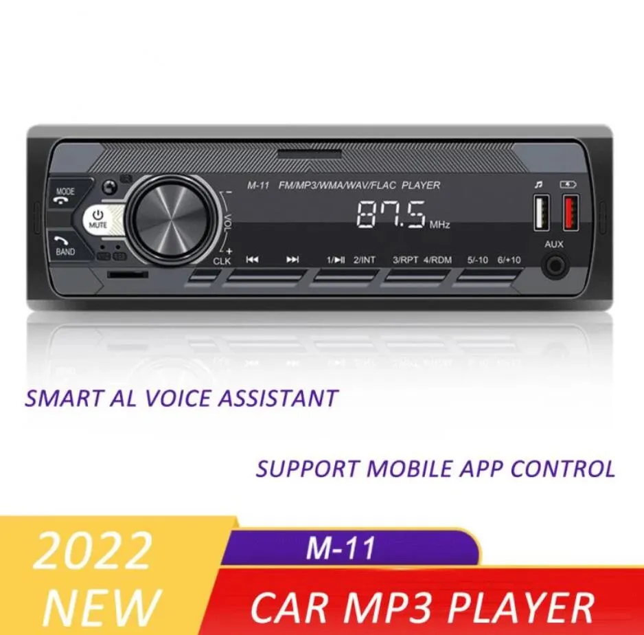 M11 Auto Radio Audio CAR Accessoires Automotive Multimedia Mp3 Player Stereo USB -oplaad voor Xiaomi FM -ontvanger