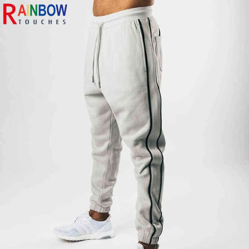 Herenbroek Rainbowtouches 2021 Nieuwe lente en zomer casual training lopende sportbroeken heren mode pure katoen aangepaste broek T220909